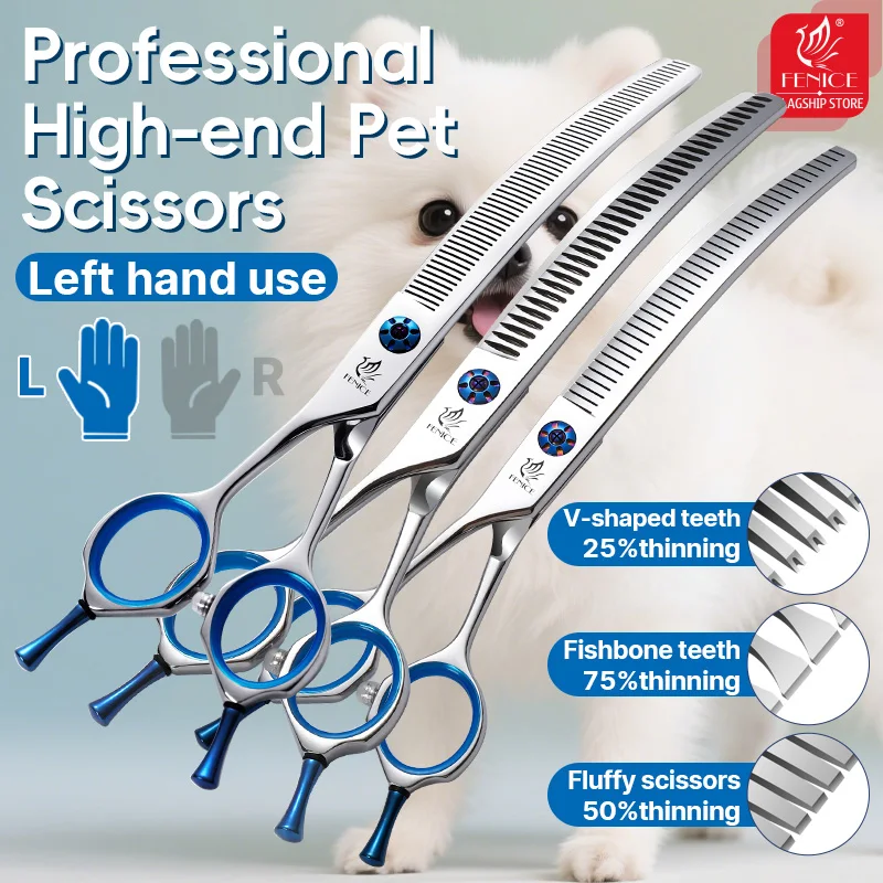 Grooming Scissors - Ciseaux de toilettage professionnels Fenice JP440C