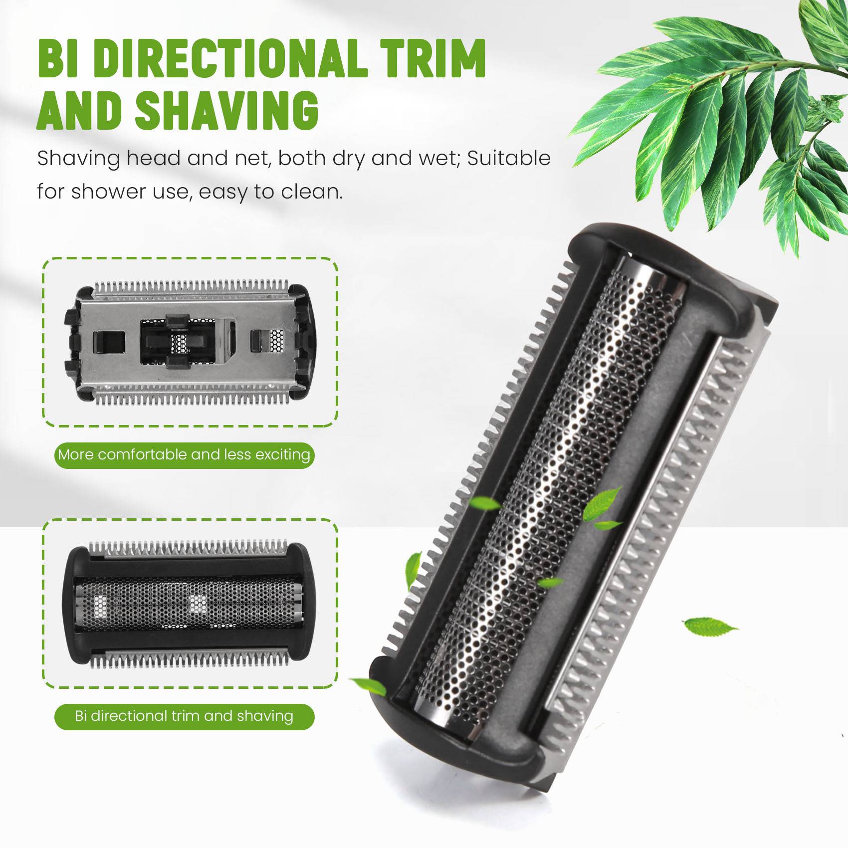 Body Trimmer - Lot de 5 têtes de rasoir