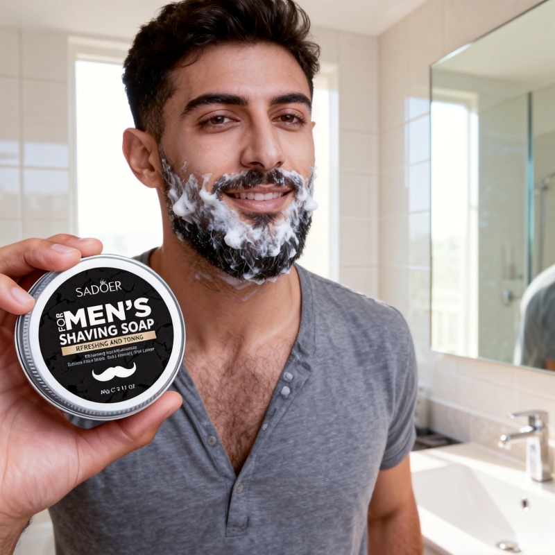 Beard Oil - Savon à raser pour homme 60g