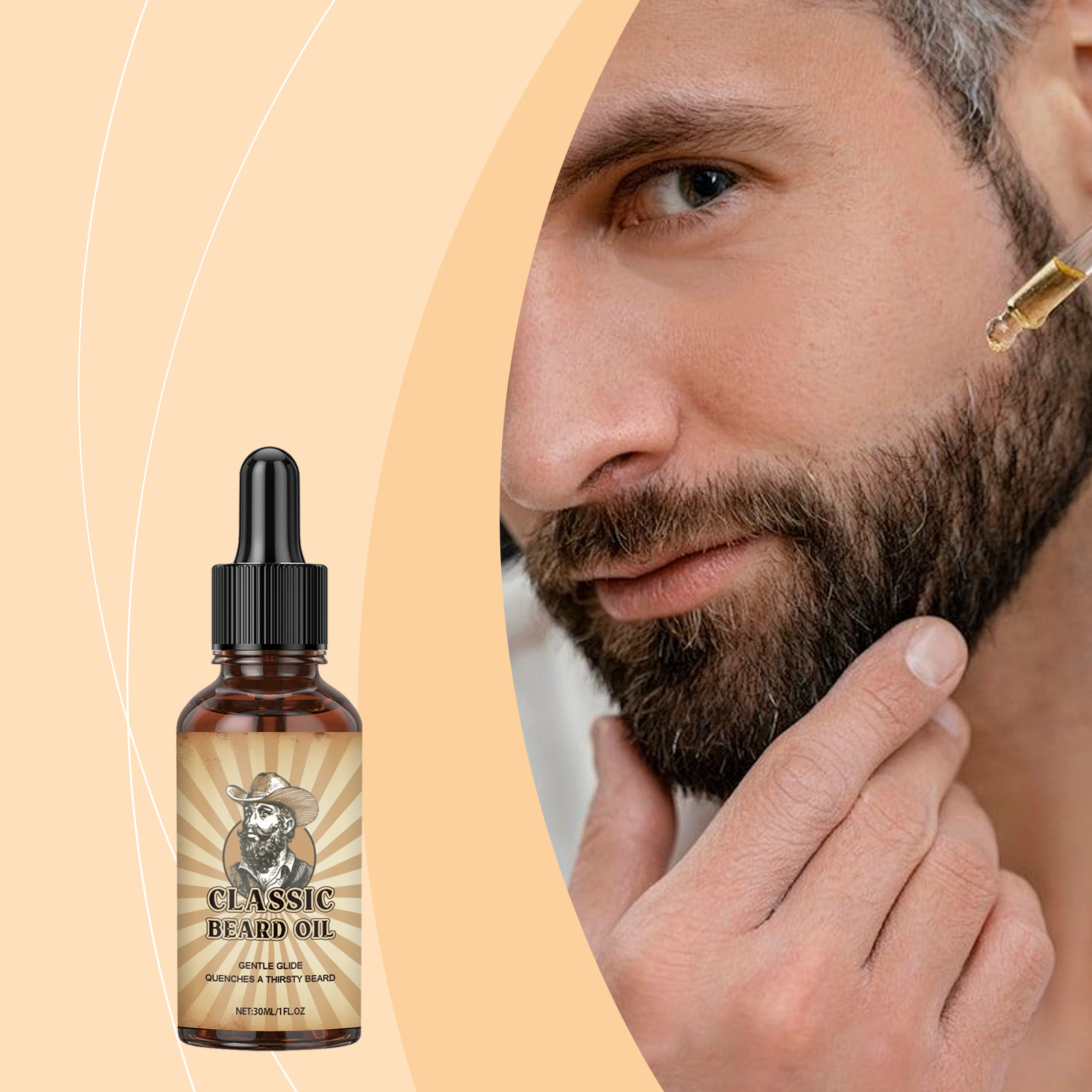 Beard Oil - L'huile essentielle de soin de croissance