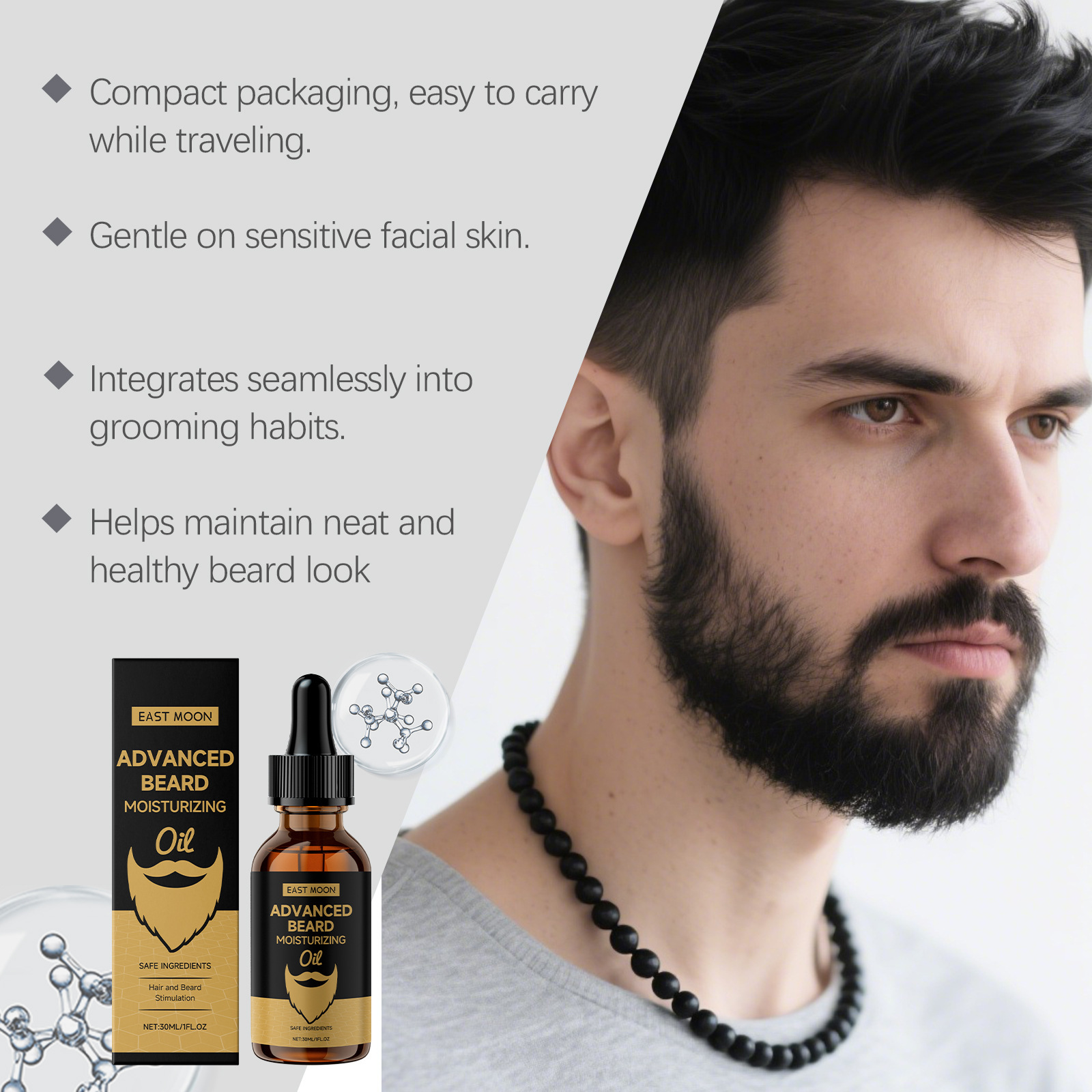 Huile de croissance pour barbe - Beard Oil avis et prix