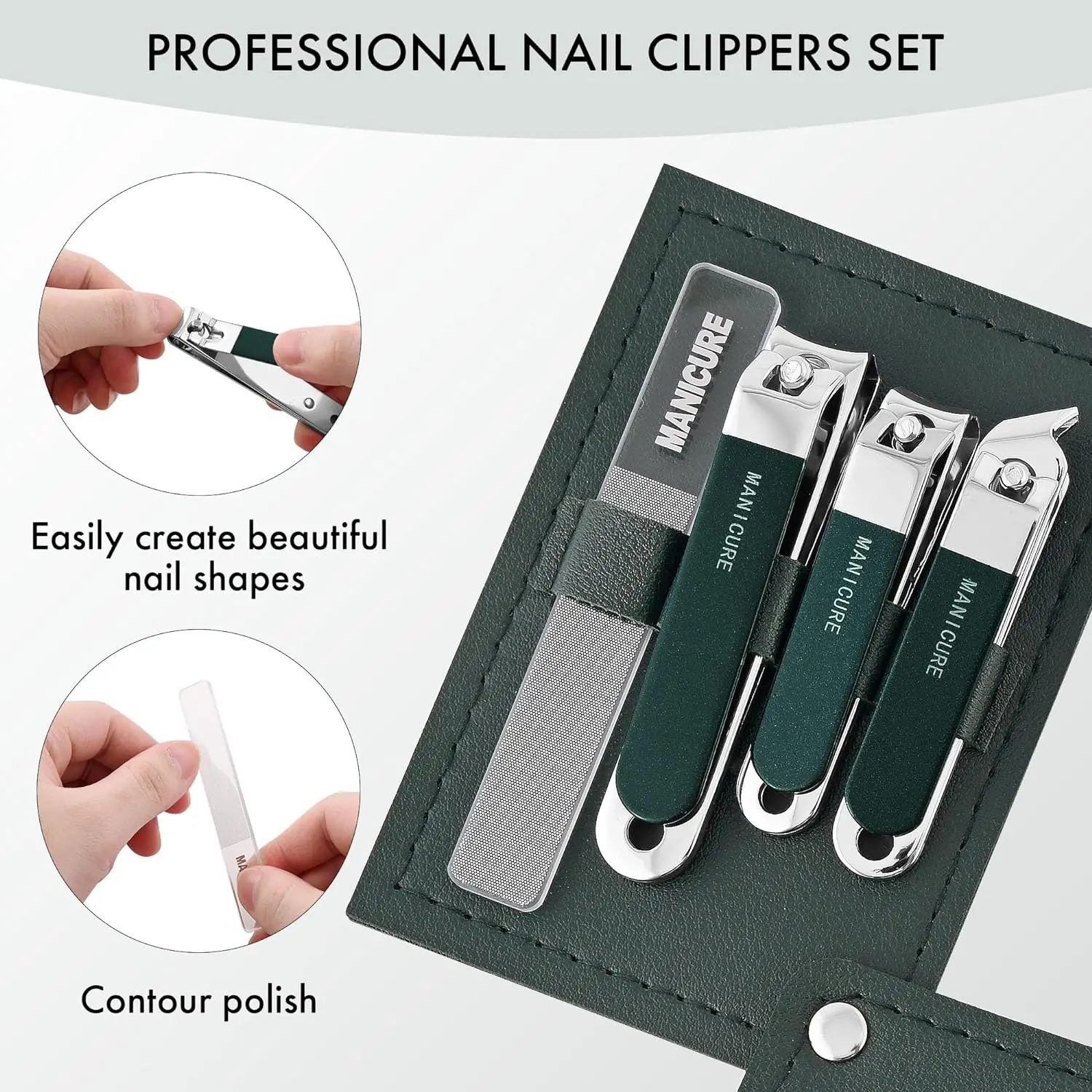 Kit de manucure professionnel  - Mens Grooming Travel Kit avis et prix