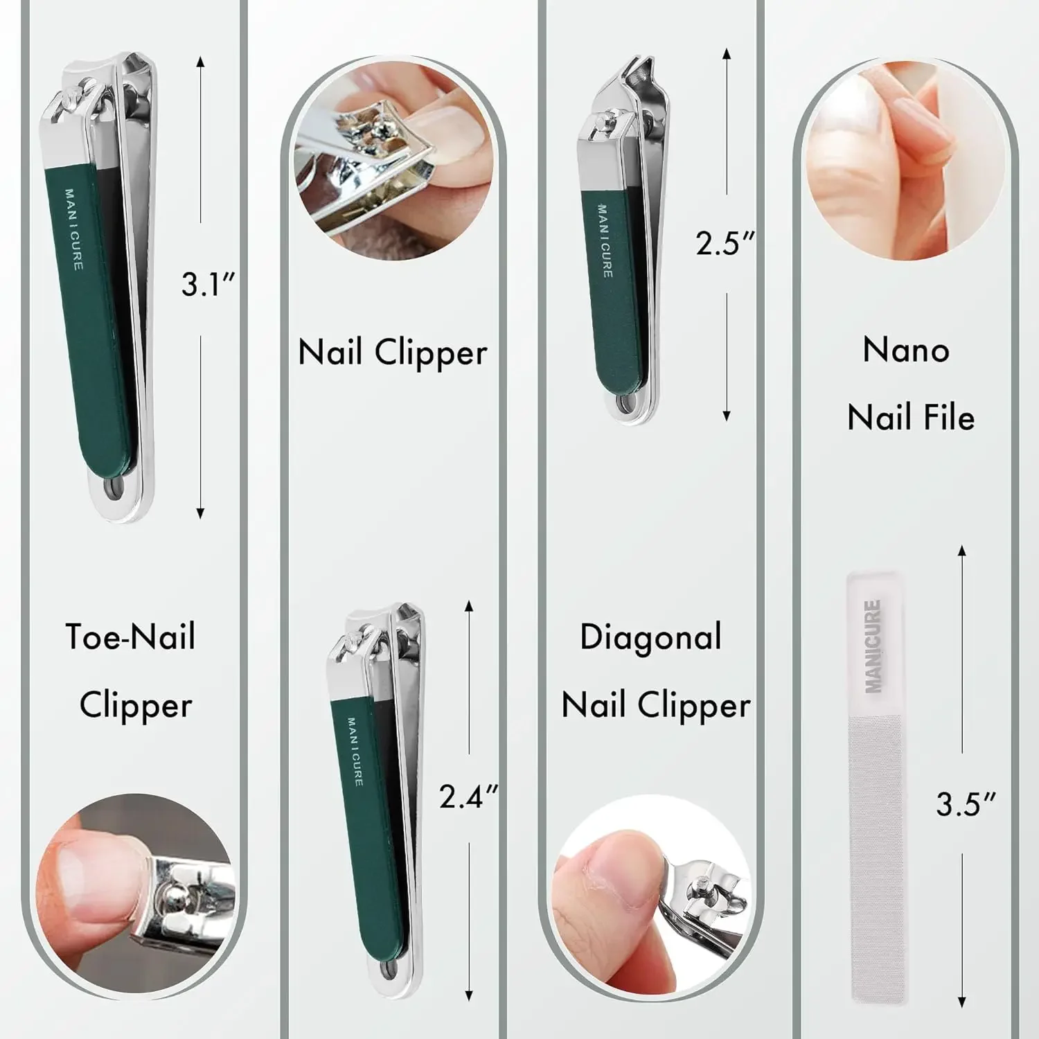 Kit de manucure professionnel  - Mens Grooming Travel Kit avis et prix