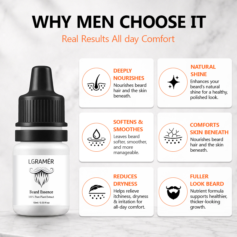 Sérum de croissance de la barb - Beard Oil avis et prix