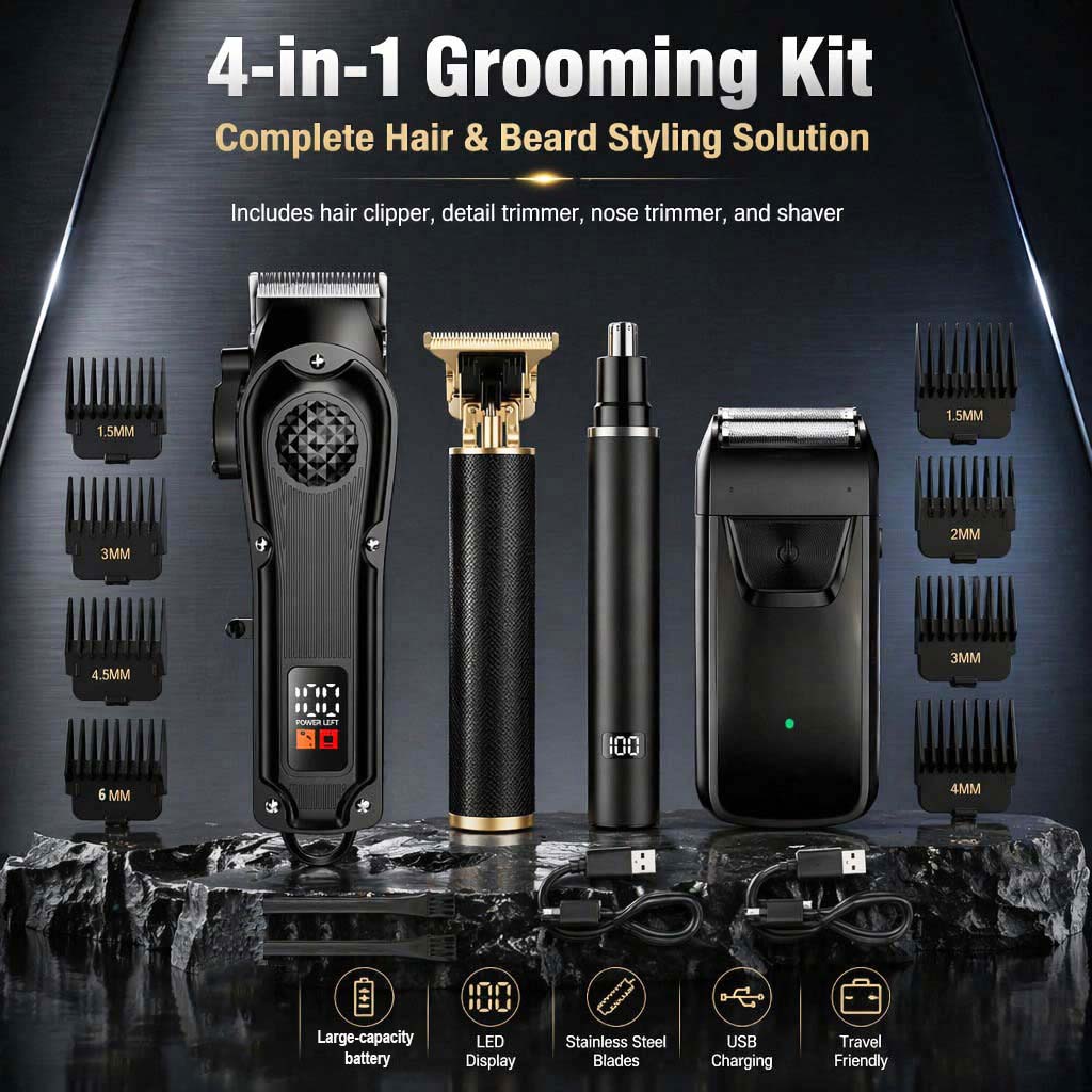 Tondeuse à cheveux 4-en-1 pour - Electric Shaver Rotary avis et prix