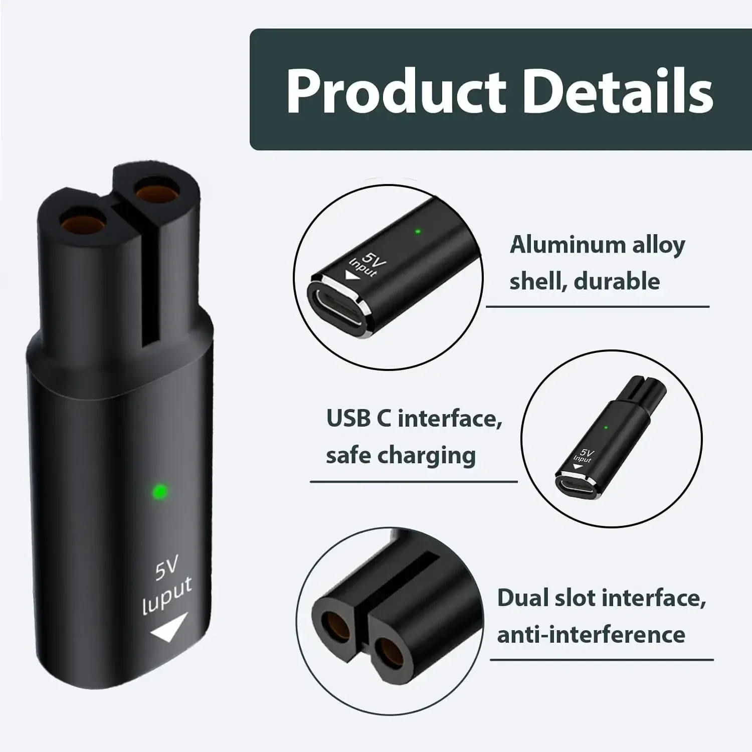 Adaptateur de chargeur de raso - Body Trimmer avis et prix