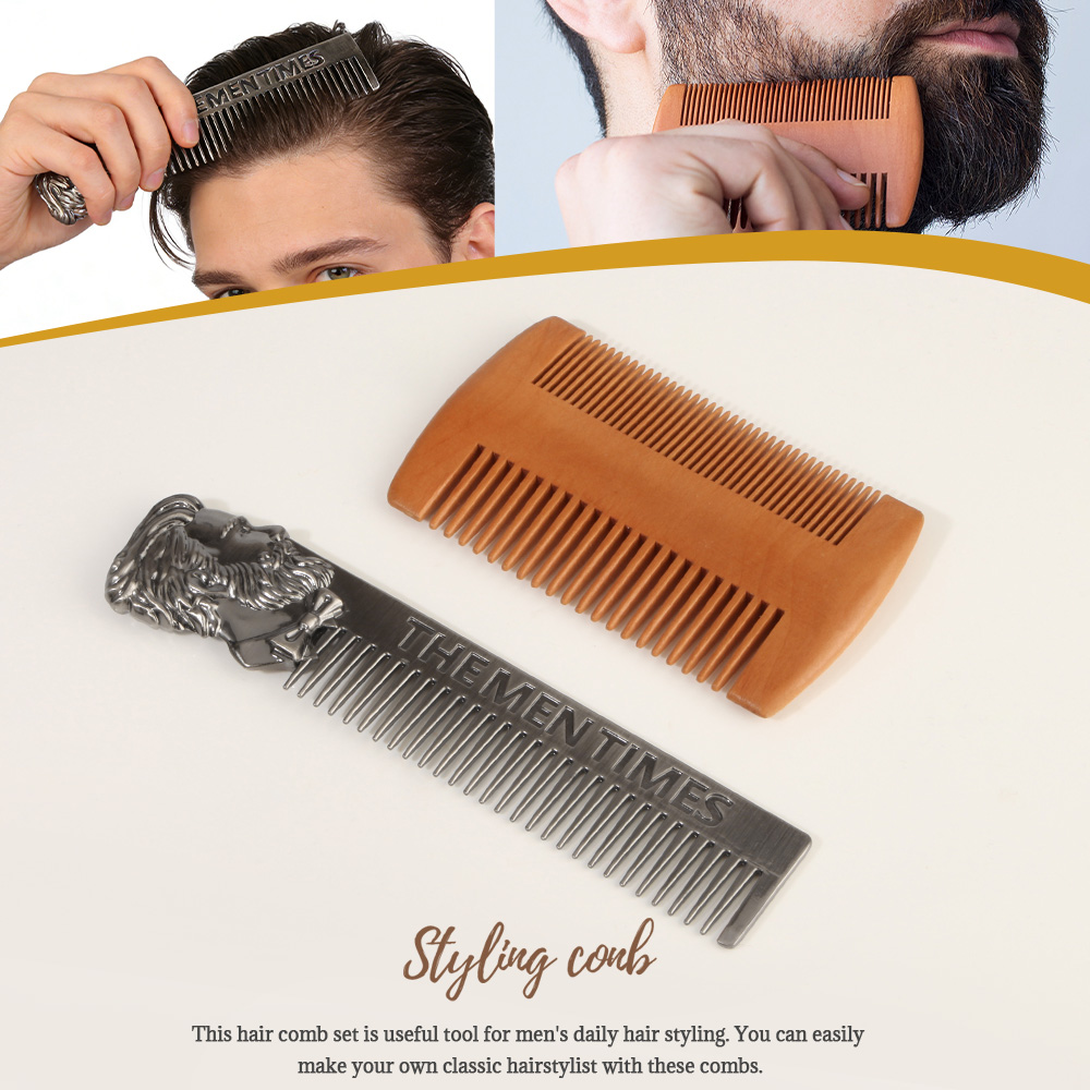 Ensemble de peignes vintage po - Men'S Grooming Hairstyles avis et prix