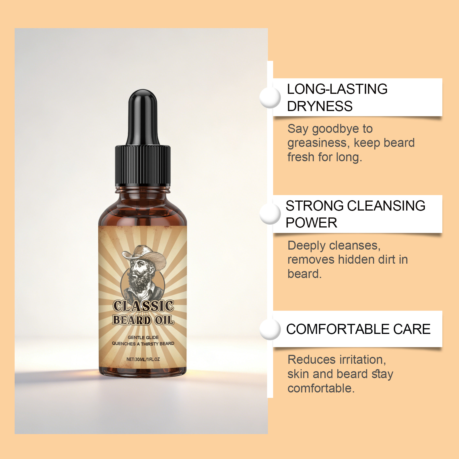 L'huile essentielle de soin de - Beard Oil avis et prix